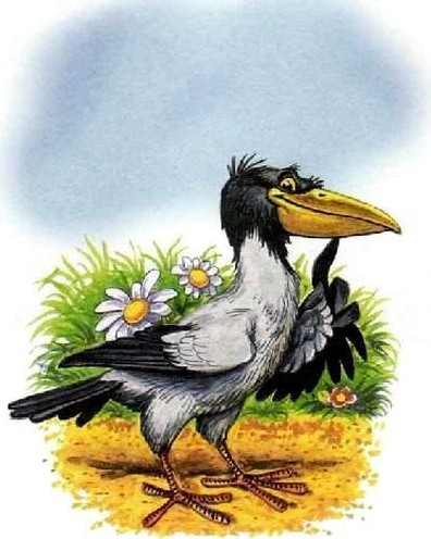 Фото рисунки вороны для детей