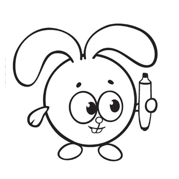 Картинки раскраски для детей 3-6 лет