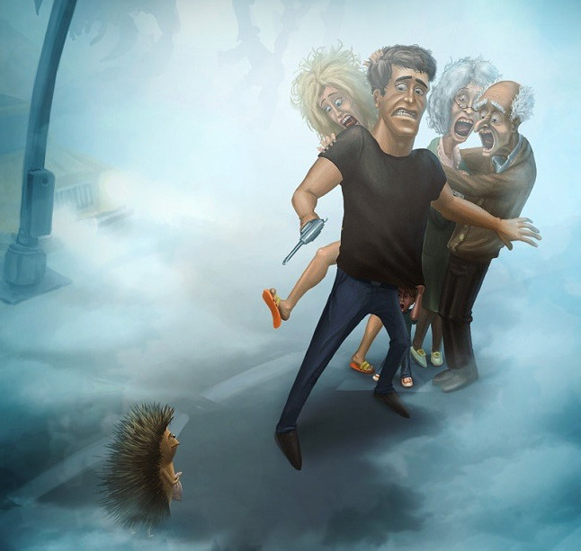 Картинки и Рисунки мглы для срисовки