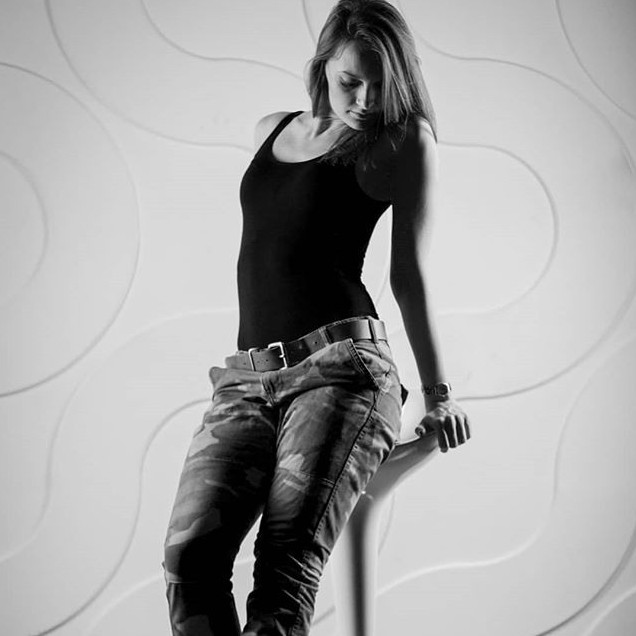 Фото картинки: чб девушек