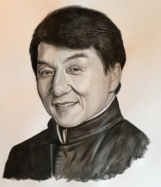 Картинки и Рисунки Джеки Чана для срисовки